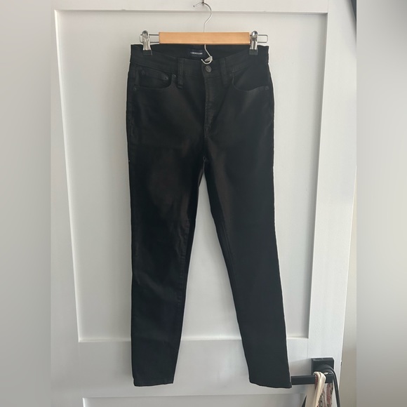 J CREW Black Skinny Jeans - Size 27 - Picture 1 of 3